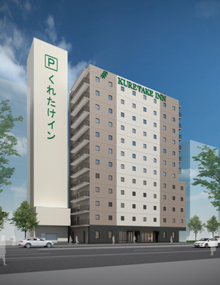 JR静岡駅前 H26年OPEN予定[HOTEL] くれたけインプレミアム静岡