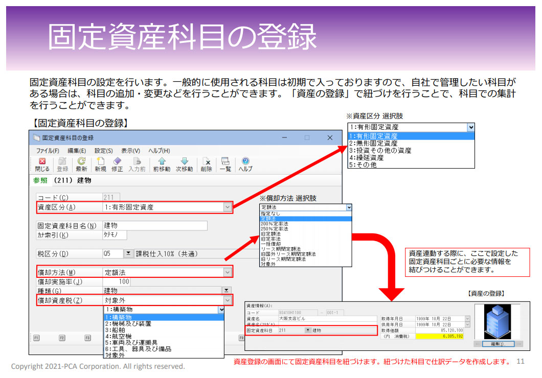 Pca固定資産hyper 製品情報 ピー シー エー株式会社