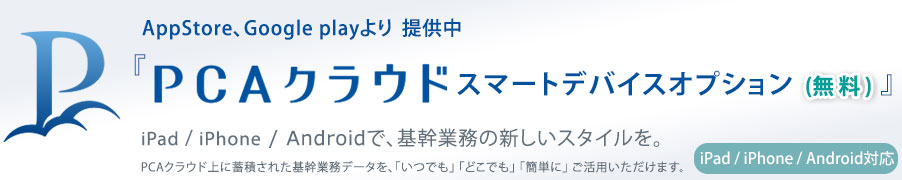 PCAクラウドスマートデバイスオプション