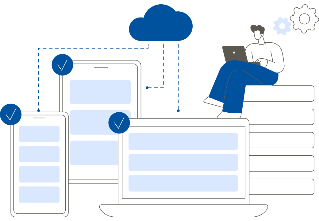 PCA Hub eDOC ストレージ機能 イメージ