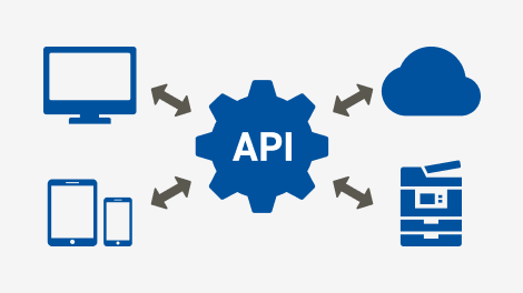 API連携機能（他クラウドサービス、複合機連携） イメージ