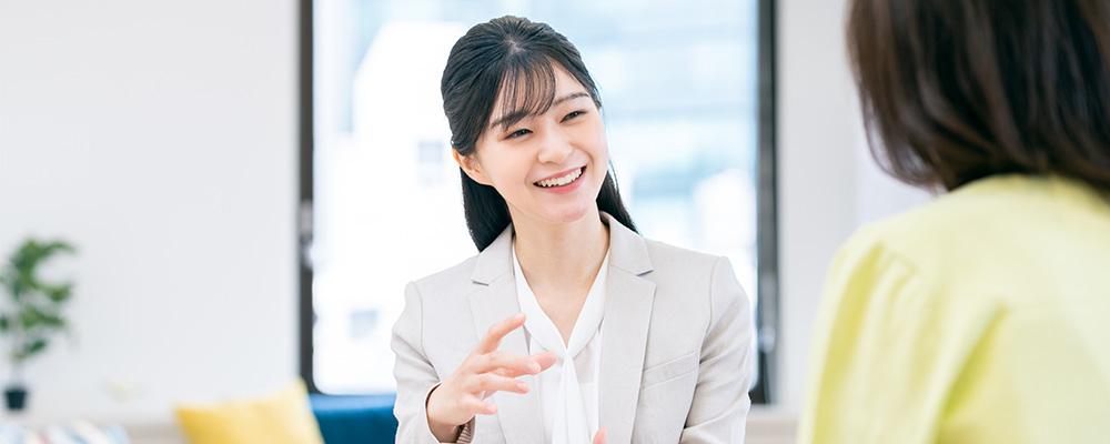 対面相談の様子