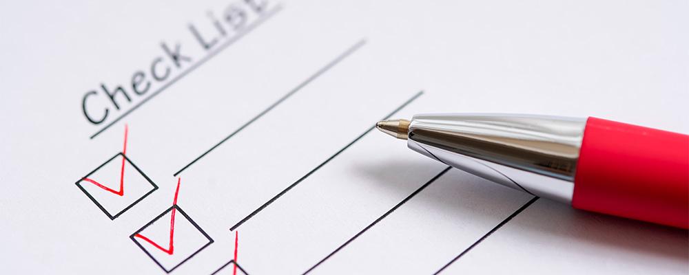 チェックリスト