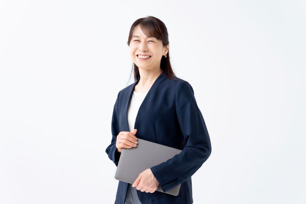 笑顔の人事担当者