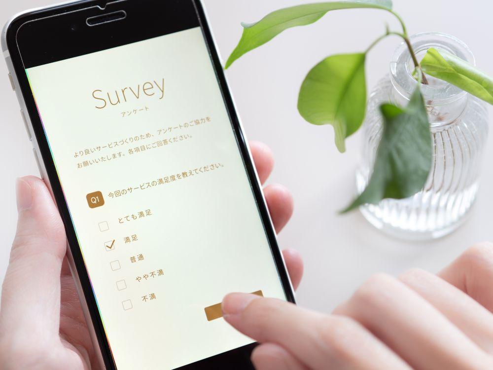 パルスサーベイに答えるイメージ